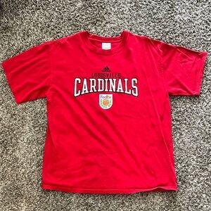 University of Louisville Orange Bowl T-Shirt. Size Large